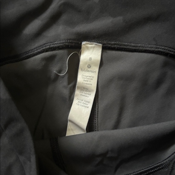 Black Camouflage Leggings Lululemon - Picture 2 of 3